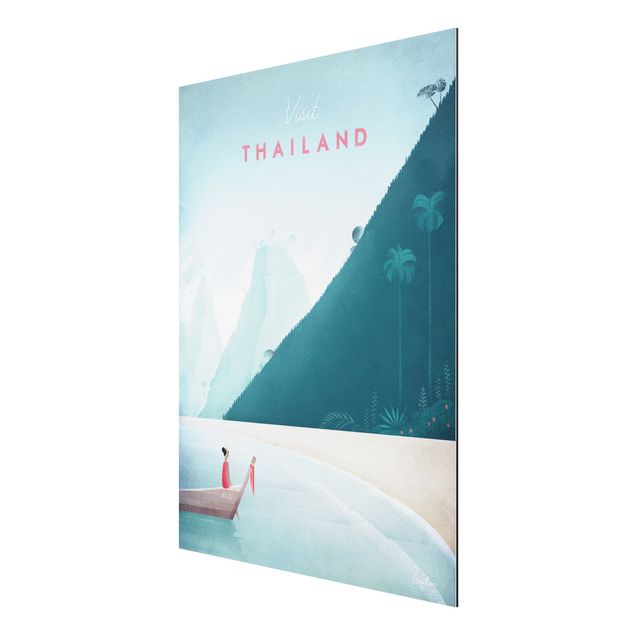 Stampa su alluminio - Poster Viaggio - Thailandia - Verticale 4:3