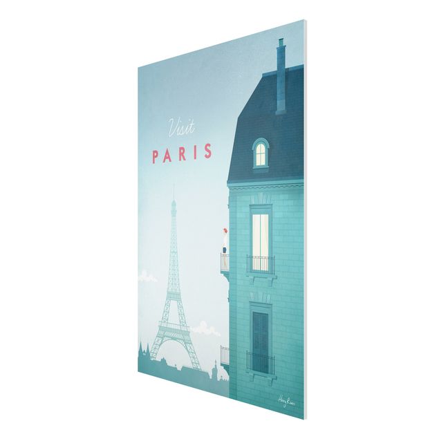 Stampa su Forex - Poster Viaggio - Parigi - Verticale 3:2