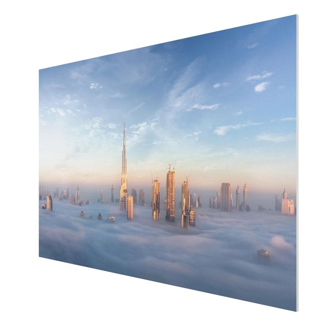 Quadro in forex - Dubai Sopra Le Nuvole - Orizzontale 3:2