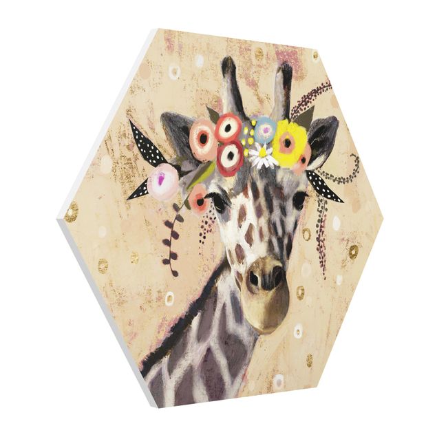 Esagono in forex - Klimt Giraffe
