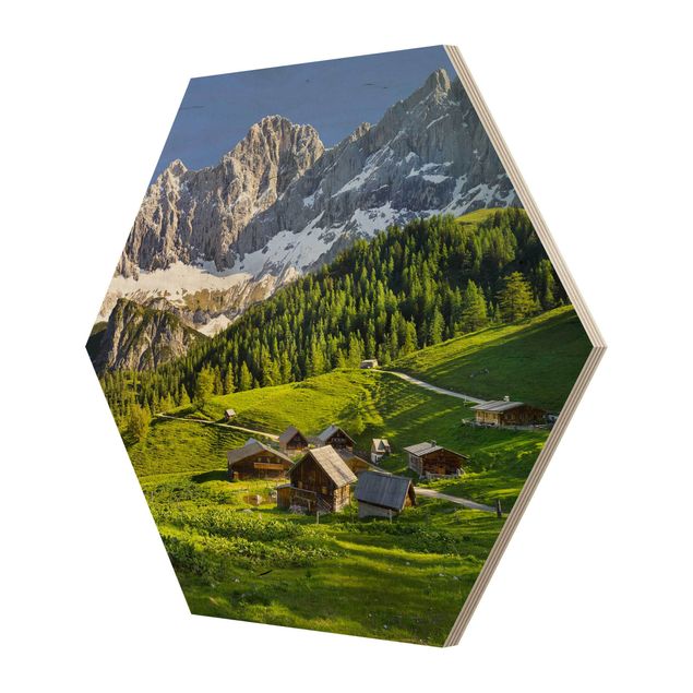 Esagono in legno - Stiria Alpine Prato