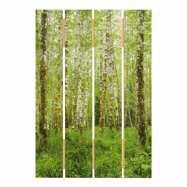 Stampa su legno - Hoh Rain Forest nel Parco Nazionale olimpica - Verticale 3:2