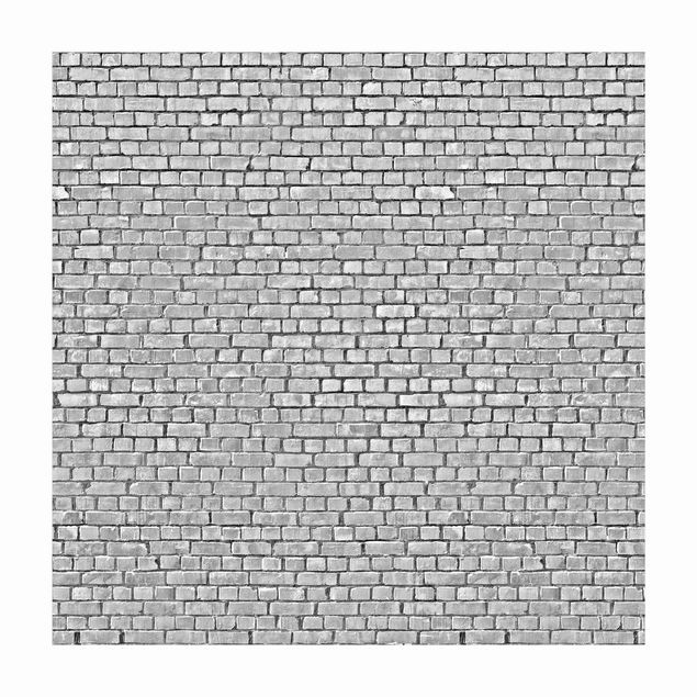 Tappeti effetto pietra Carta da parati effetto mattoni e piastrelle in bianco e nero