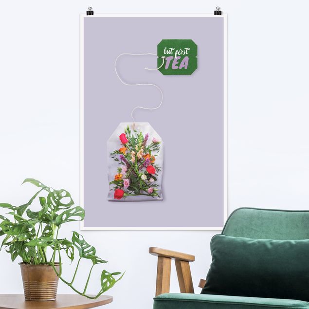 Poster - Tea Flower - Verticale 3:2