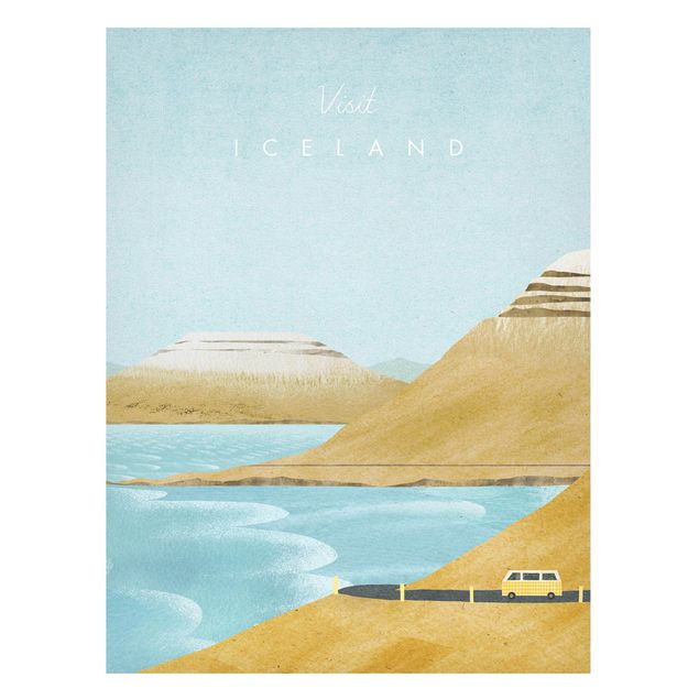 Lavagna magnetica - Poster di viaggio - Islanda