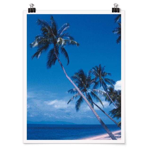 Poster - Mauritius Beach - Verticale 4:3