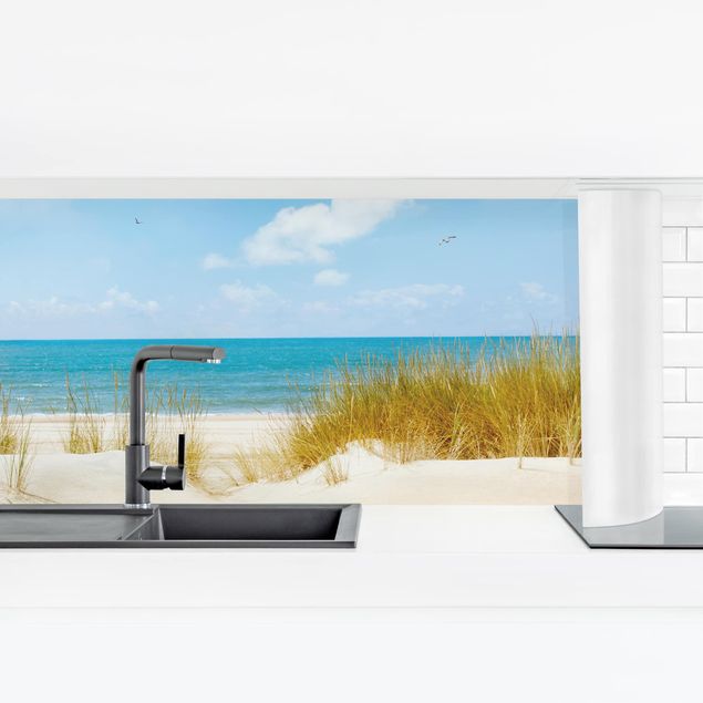 Rivestimenti cucina moderni Spiaggia sul mare del Nord