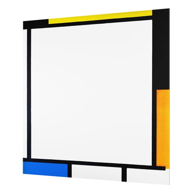 Paraschizzi in vetro - Piet Mondrian - Composition II