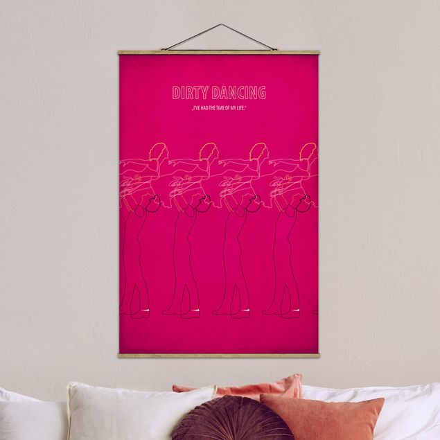 Foto su tessuto da parete con bastone - Poster di film Dirty Dancing II - Verticale 3:2