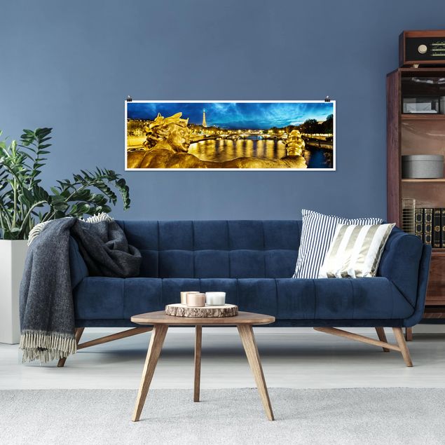 Poster - D'oro di Parigi - Panorama formato orizzontale