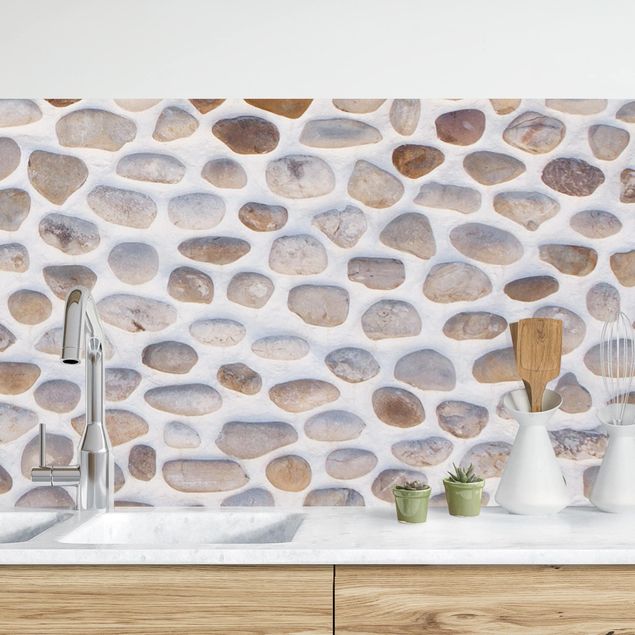 Rivestimenti cucina pannello Muro di pietra andaluso