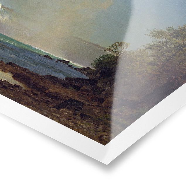 Poster - Albert Bierstadt - Cascate del Niagara - Orizzontale 2:3