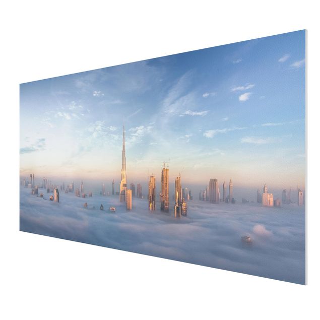 Quadro in forex - Dubai Sopra Le Nuvole - Orizzontale 2:1
