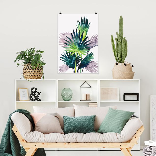 Poster - Exotic Foliage - Palma - Verticale 3:2