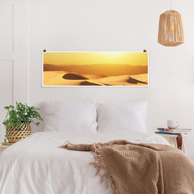 Poster - Il deserto dell'Arabia Saudita - Panorama formato orizzontale