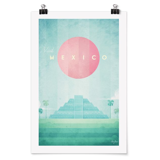 Poster - Poster di viaggio - Messico - Verticale 3:2