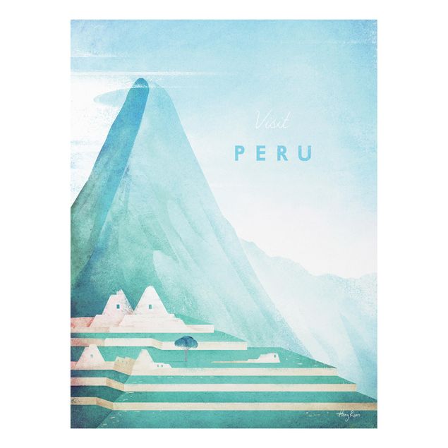 Stampa su Forex - Poster di viaggio - Perù - Verticale 4:3