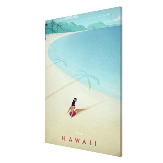Lavagna magnetica - Poster Viaggi - Hawaii - Formato verticale 2:3