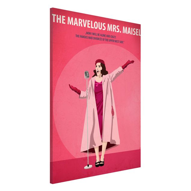 Lavagna magnetica per ufficio Locandina film La meravigliosa signora Maisel