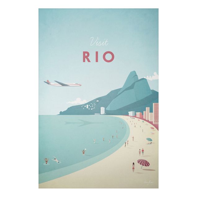Stampa su alluminio - Poster Travel - Rio De Janeiro - Verticale 3:2