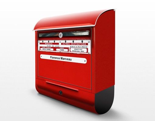 Cassetta postale personalizzata Letterbox In France 39x46x13cm