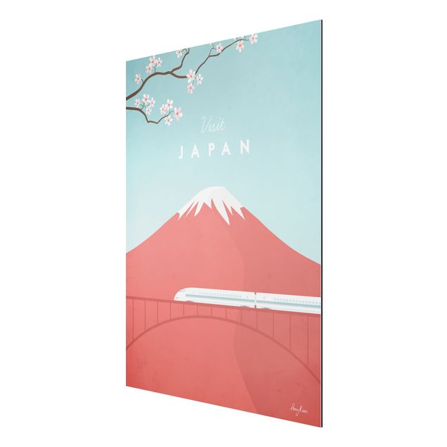 Stampa su alluminio - Poster Viaggio - Giappone - Verticale 4:3