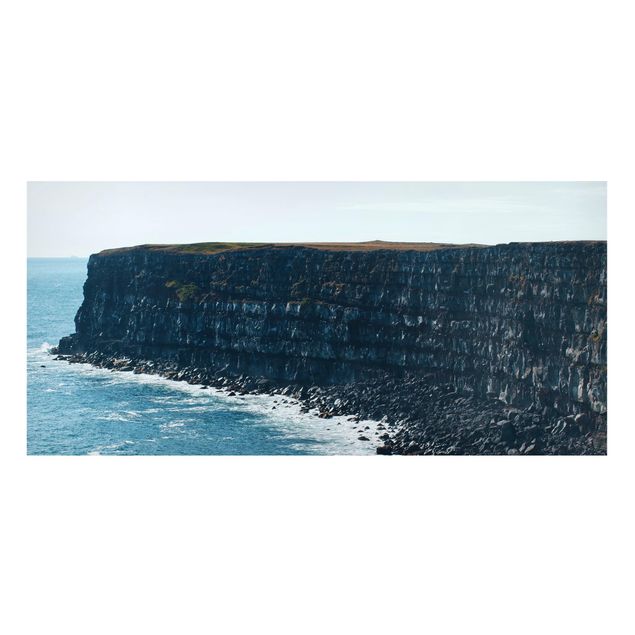Lavagna magnetica - Scogliere rocciose in Islanda