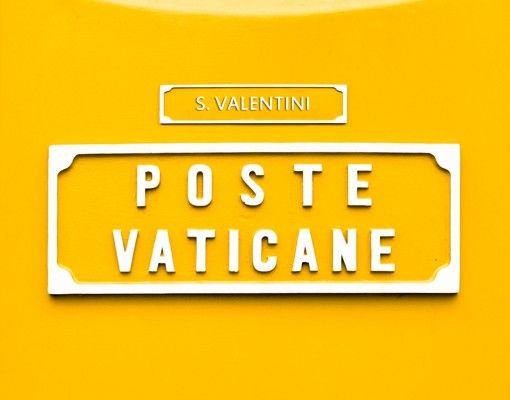 Cassetta postale personalizzata Letterbox In The Vatican 39x46x13cm