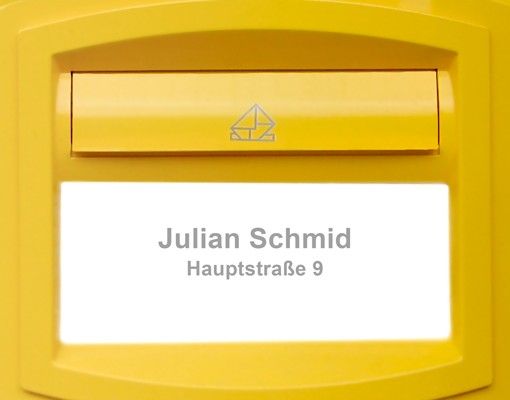 Cassetta postale personalizzata Letterbox In Switzerland 39x46x13cm