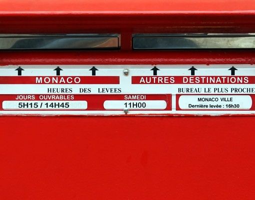 Cassetta postale Letterbox In France 39x46x13cm