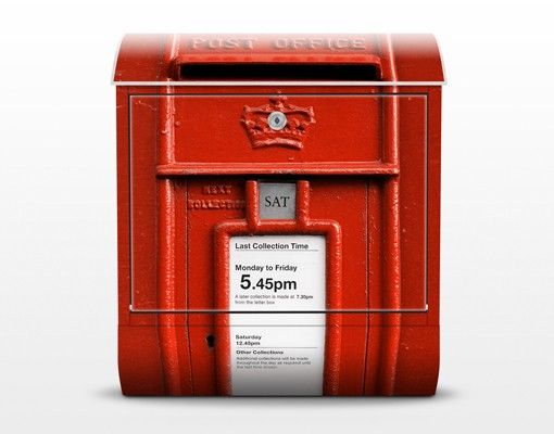 Cassetta postale Letterbox In UK 39x46x13cm