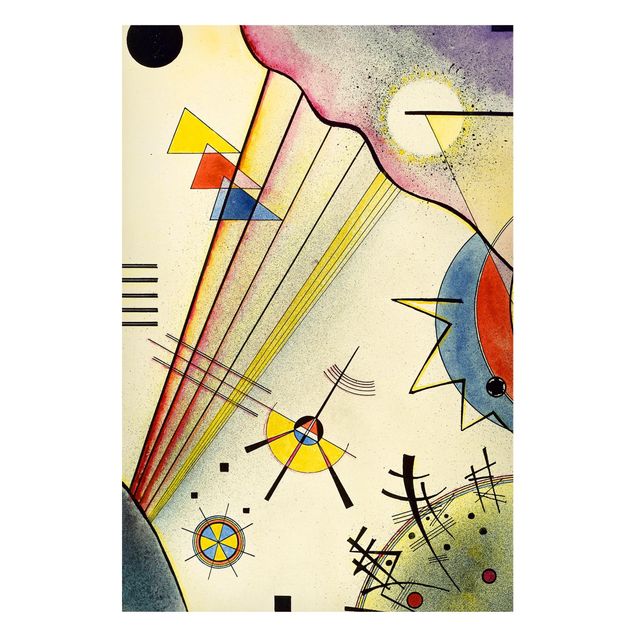 quadro astratto moderno Wassily Kandinsky - Connessione significativa