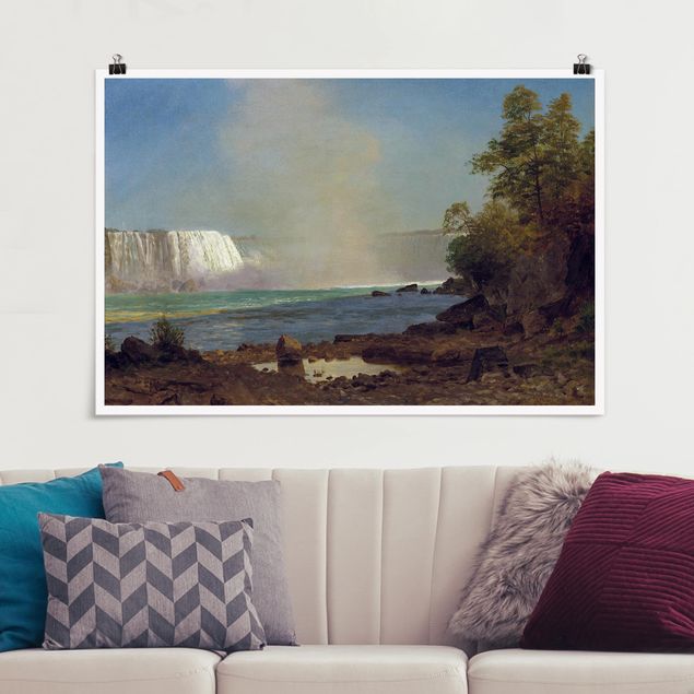 Riproduzioni di Albert Bierstadt Albert Bierstadt - Cascate del Niagara