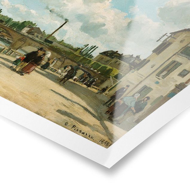 Poster - Camille Pissarro - Vista Di Pontoise - Orizzontale 2:3