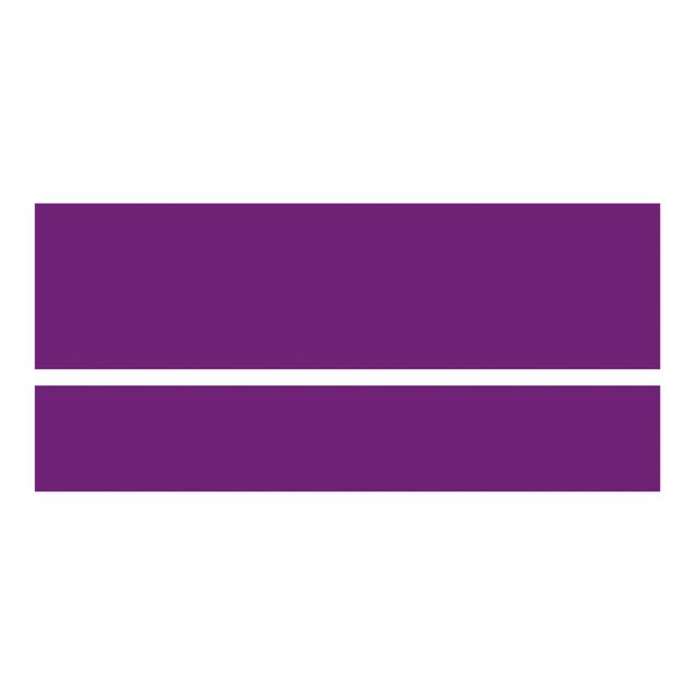 Carta adesiva per mobili IKEA - Malm Letto basso 160x200cm Colour Purple