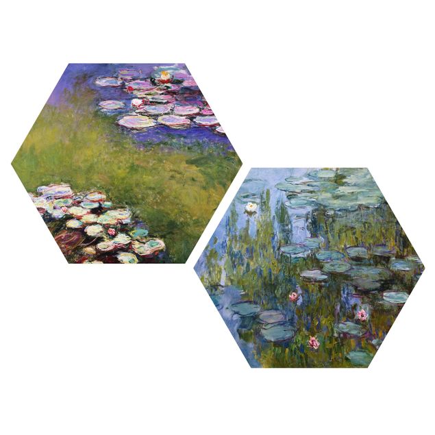 Esagono in forex - Claude Monet - Ninfee Set