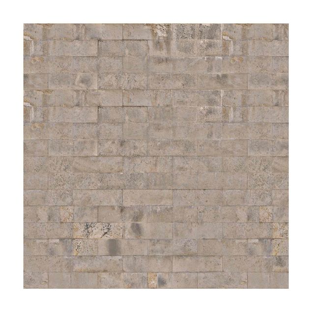Tappeti effetto pietra Carta da parati in mattoni e cemento
