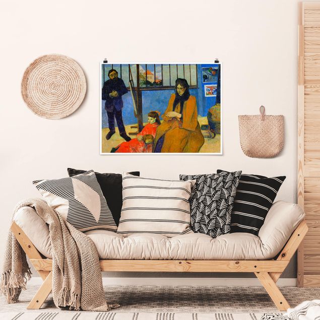 Poster - Paul Gauguin - Famiglia Schuffenecker - Orizzontale 3:4