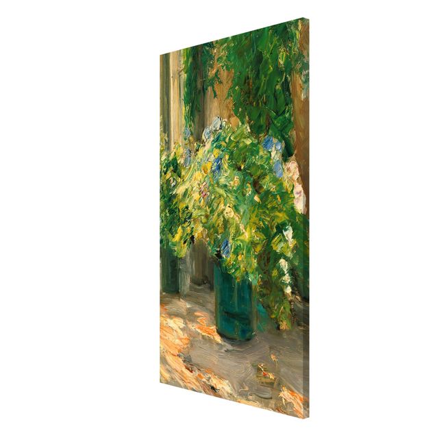 Lavagna magnetica - Max Liebermann - Vaso da fiori in davanti alla casa - Formato verticale 4:3