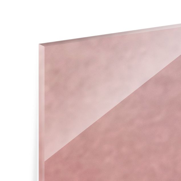 Paraschizzi in vetro - Dalia in rosa cipria - Formato orizzontale 3:2