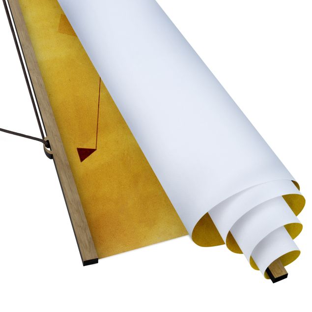 Quadro su tessuto con stecche per poster - Wassily Kandinsky - Ad eccezione di peso - Orizzontale 1:2