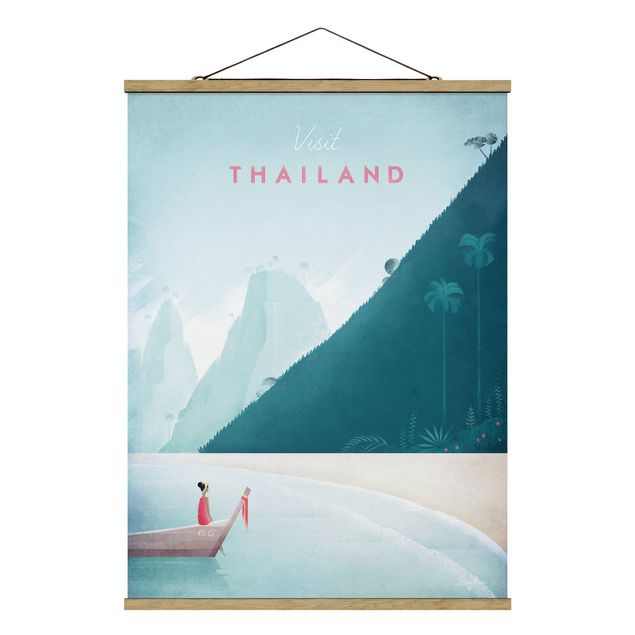 Foto su tessuto da parete con bastone - Poster Viaggio - Thailandia - Verticale 4:3