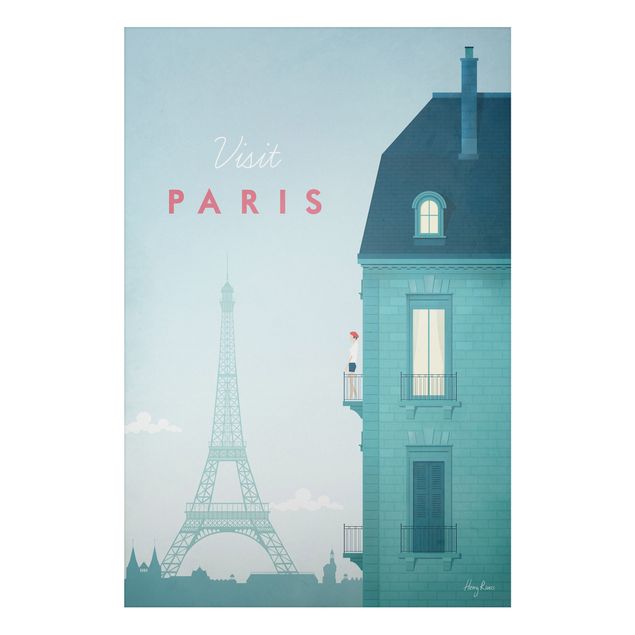 Stampa su alluminio - Poster Viaggio - Parigi - Verticale 3:2