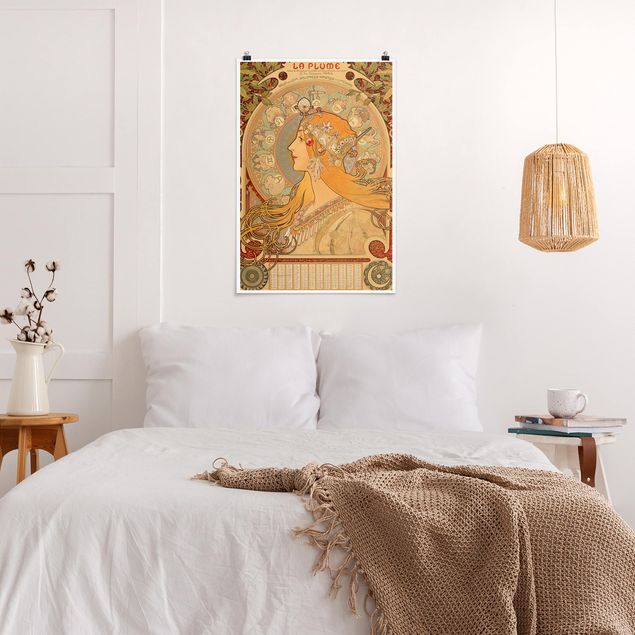 Poster - Alfons Mucha - Segni dello zodiaco - Verticale 3:2