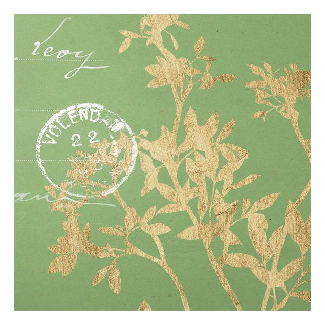 Paraschizzi in vetro - Golden Leaves On Lind II