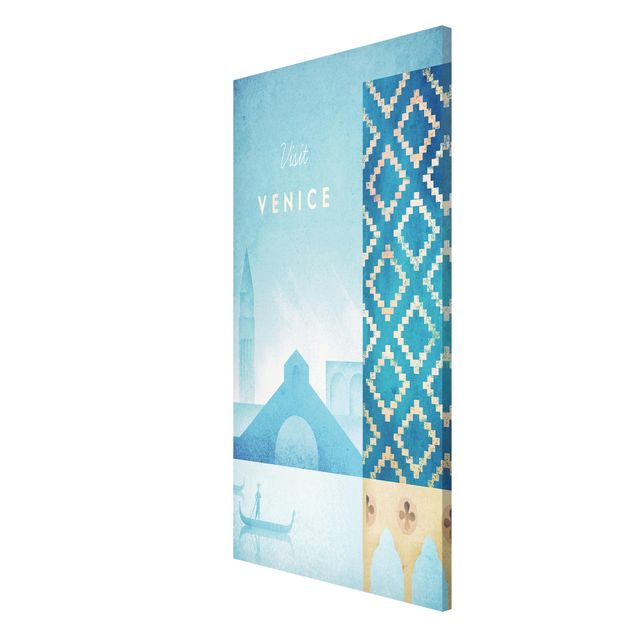 Lavagna magnetica - Poster viaggio - Venezia - Formato verticale 4:3