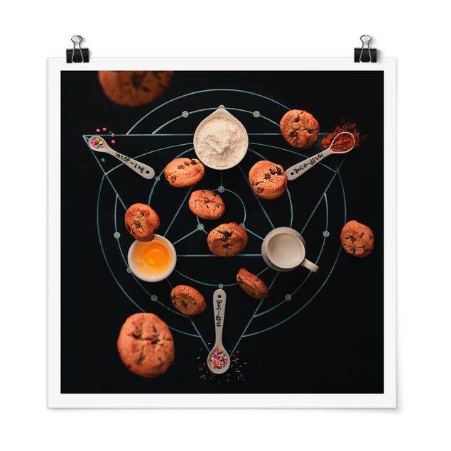 Poster - Alchemy of Baking - Quadrato 1:1