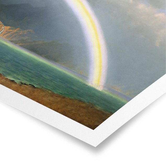 Poster - Albert Bierstadt - Rainbow Sopra Jenny Lake - Orizzontale 2:3