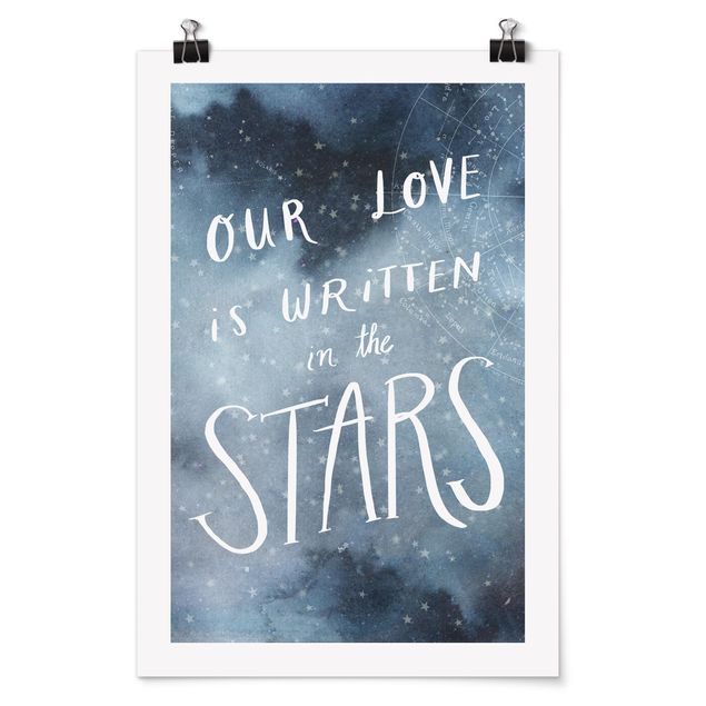 Poster - Amore celeste - Star - Verticale 3:2