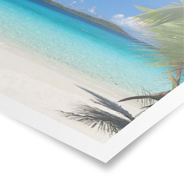 Poster - Perfect Maledives - Quadrato 1:1